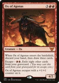 Ox of Agonas from Commander: Kamigawa: Neon Dynasty