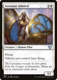 Aeronaut Admiral from Commander: Kamigawa: Neon Dynasty