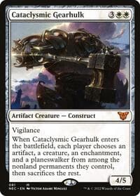 Cataclysmic Gearhulk from Commander: Kamigawa: Neon Dynasty