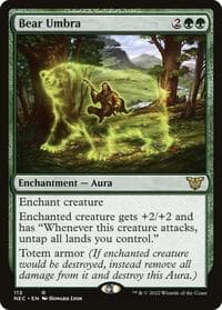 Bear Umbra from Commander: Kamigawa: Neon Dynasty