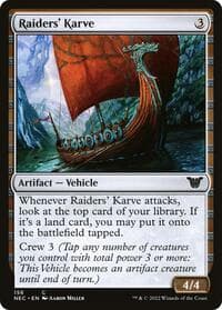 Raiders' Karve from Commander: Kamigawa: Neon Dynasty