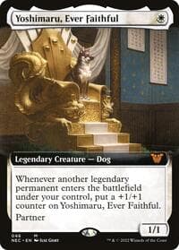 Yoshimaru, Ever Faithful (Extended Art) from Commander: Kamigawa: Neon Dynasty