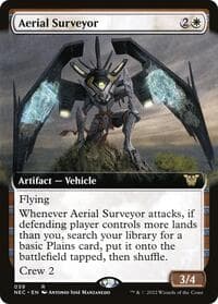 Aerial Surveyor (Extended Art) from Commander: Kamigawa: Neon Dynasty