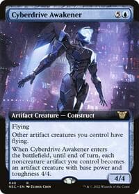 Cyberdrive Awakener (Extended Art) from Commander: Kamigawa: Neon Dynasty