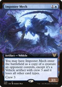 Imposter Mech (Extended Art) from Commander: Kamigawa: Neon Dynasty