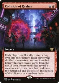 Collision of Realms (Extended Art) from Commander: Kamigawa: Neon Dynasty