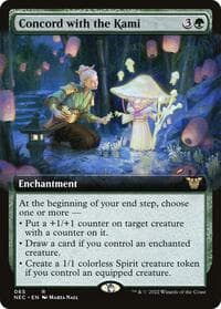 Concord with the Kami (Extended Art) from Commander: Kamigawa: Neon Dynasty