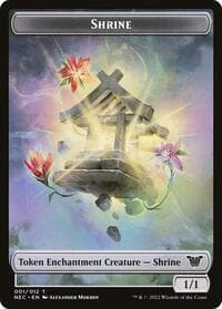 Shrine Token from Commander: Kamigawa: Neon Dynasty