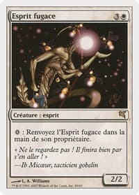 Blinking Spirit (French) - "Esprit fugace" from Magic Encyclopedia 2005 (Salvat/Hachette)