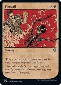 Fireball (Showcase) from Commander Legends: Battle for Baldur's Gate