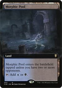 Morphic Pool (Extended Art) from Commander Legends: Battle for Baldur's Gate