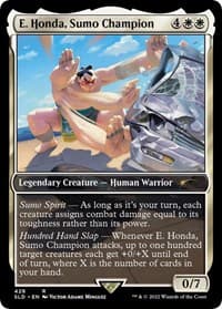 E. Honda, Sumo Champion from Secret Lair Drop Series
