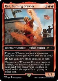 Ken, Burning Brawler from Secret Lair Drop Series