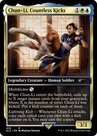 Chun-Li, Countless Kicks from Secret Lair Drop Series