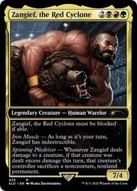 Zangief, the Red Cyclone from Secret Lair Drop Series
