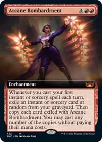Arcane Bombardment (Extended Art) from Streets of New Capenna