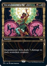 Incandescent Aria (Showcase) from Streets of New Capenna