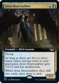 Aven Heartstabber (Extended Art) from Streets of New Capenna