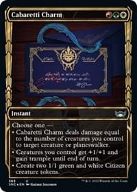 Cabaretti Charm (Gilded Foil) from Streets of New Capenna