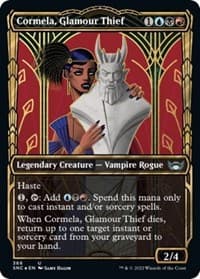 Cormela, Glamour Thief (Gilded Foil) from Streets of New Capenna