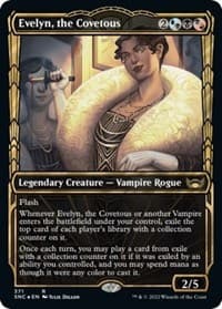Evelyn, the Covetous (Gilded Foil) from Streets of New Capenna