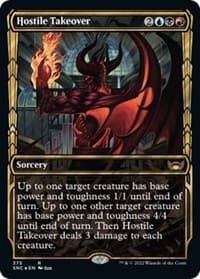 Hostile Takeover (Gilded Foil) from Streets of New Capenna