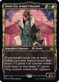 Jinnie Fay, Jetmir's Second (Gilded Foil) from Streets of New Capenna
