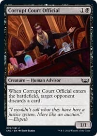Corrupt Court Official from Streets of New Capenna