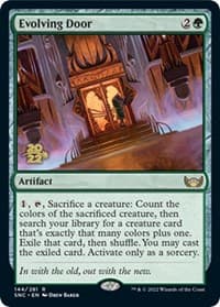 Evolving Door from Prerelease Cards