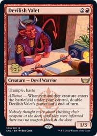 Devilish Valet from Prerelease Cards