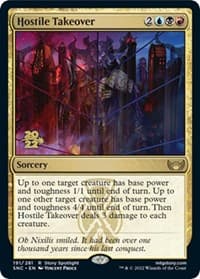 Hostile Takeover from Prerelease Cards