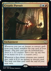 Cryptic Pursuit from Commander: Streets of New Capenna