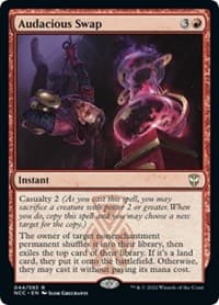 Audacious Swap from Commander: Streets of New Capenna