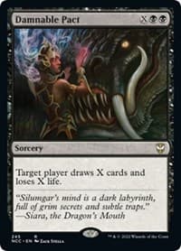 Damnable Pact from Commander: Streets of New Capenna