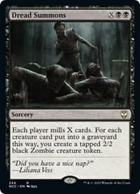 Dread Summons from Commander: Streets of New Capenna