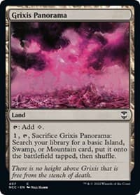 Grixis Panorama from Commander: Streets of New Capenna