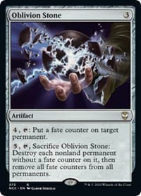 Oblivion Stone from Commander: Streets of New Capenna