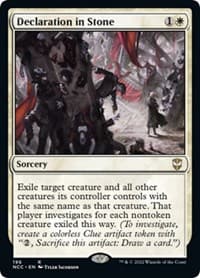 Declaration in Stone from Commander: Streets of New Capenna