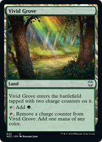 Vivid Grove from Commander: Streets of New Capenna