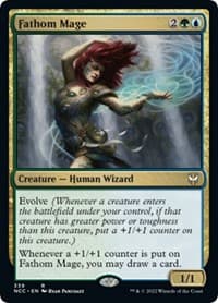Fathom Mage from Commander: Streets of New Capenna