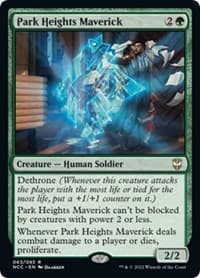 Park Heights Maverick from Commander: Streets of New Capenna