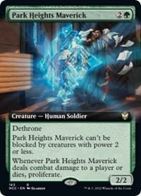 Park Heights Maverick (Extended Art) from Commander: Streets of New Capenna