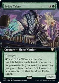 Bribe Taker (Extended Art) from Commander: Streets of New Capenna