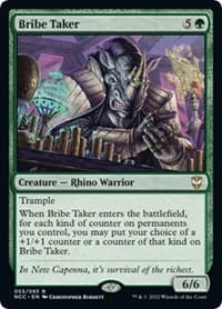 Bribe Taker from Commander: Streets of New Capenna