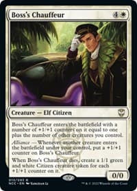 Boss's Chauffeur from Commander: Streets of New Capenna