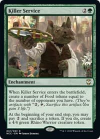 Killer Service from Commander: Streets of New Capenna