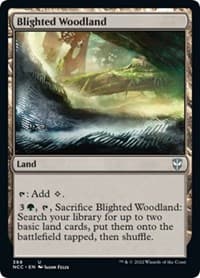 Blighted Woodland from Commander: Streets of New Capenna
