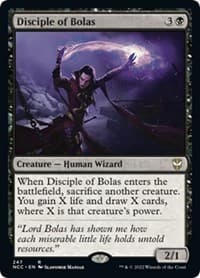 Disciple of Bolas from Commander: Streets of New Capenna