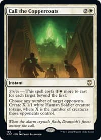 Call the Coppercoats from Commander: Streets of New Capenna