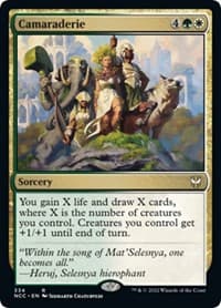 Camaraderie from Commander: Streets of New Capenna